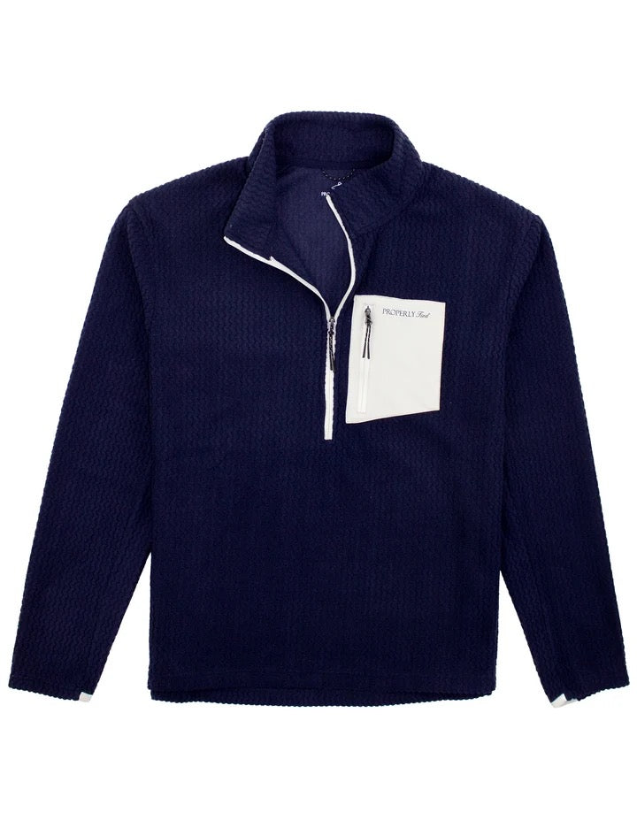 Properly Tied Yukon Pullover - Navy