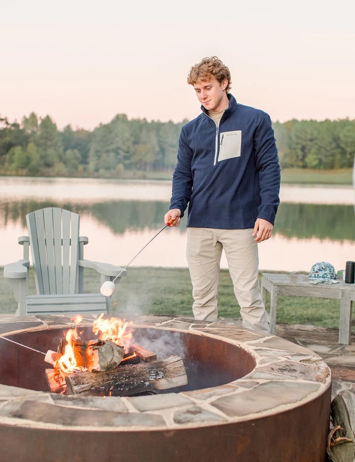 Properly Tied Yukon Pullover - Navy