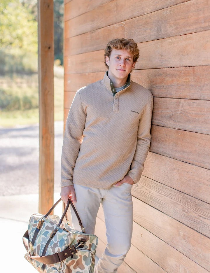 Properly Tied Club Pullover - Sand