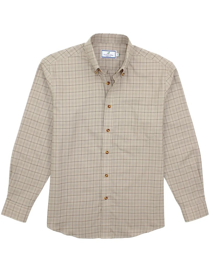 Properly Tied Woodland Sportshirt - Wheat Field