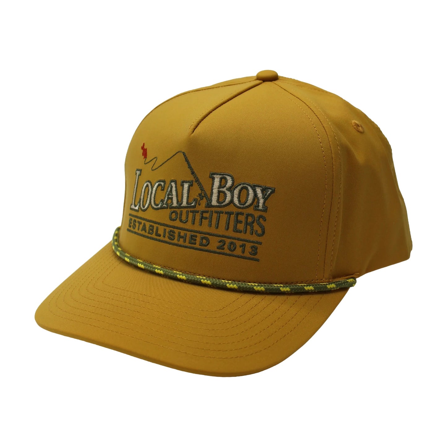 Local Boy Tight Lines HC Rope Hat - Clay