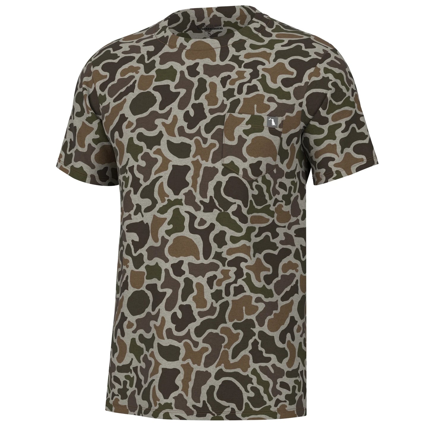 YOUTH S/S Heather-Blend Crew (Localflage Vintage)