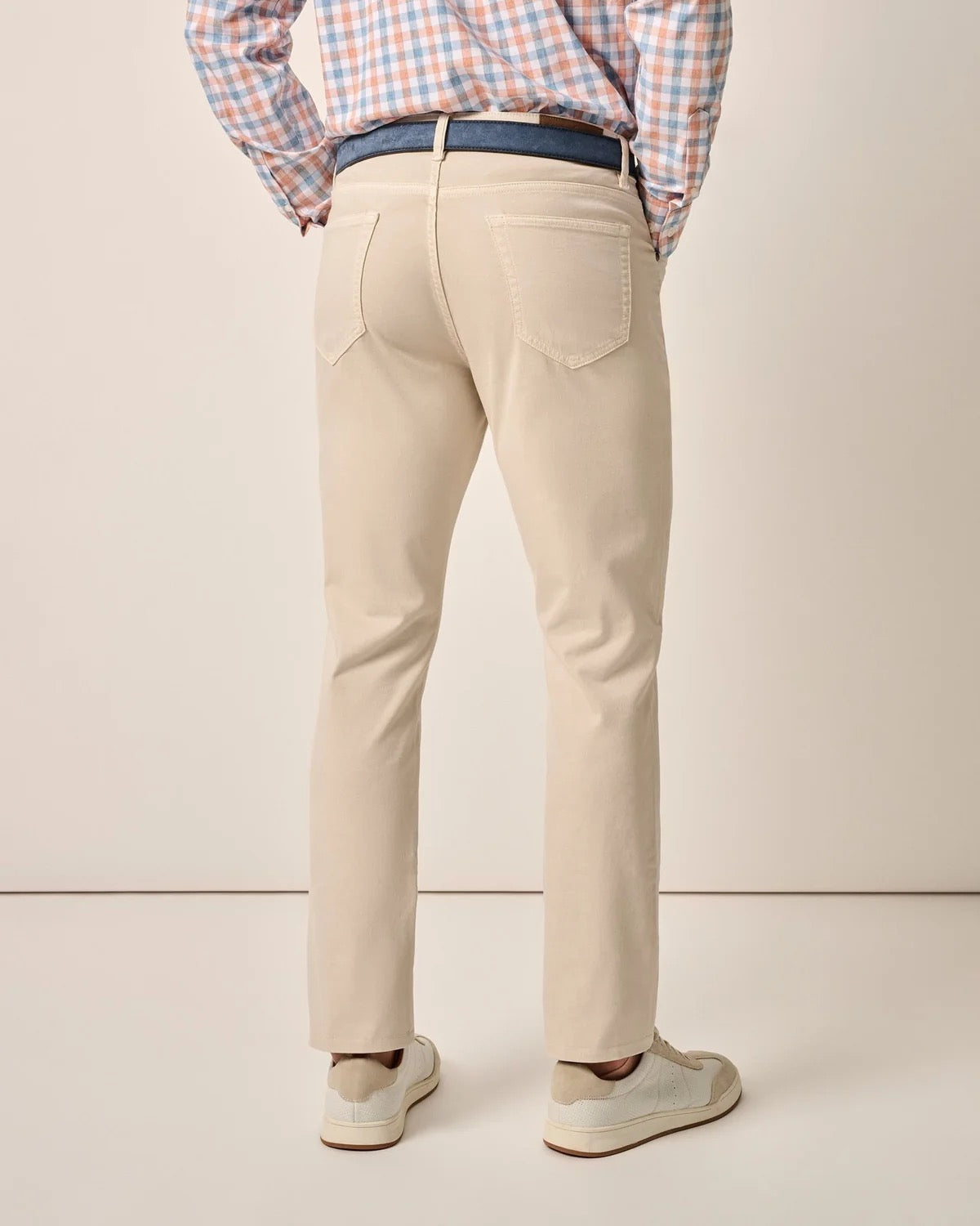 Johnnie-O Carmel Sateen 5-Pocket Pant Stone