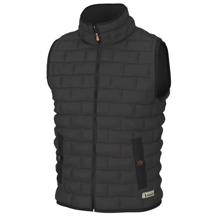Local Boy Brick Quilted Vest (Charcoal)