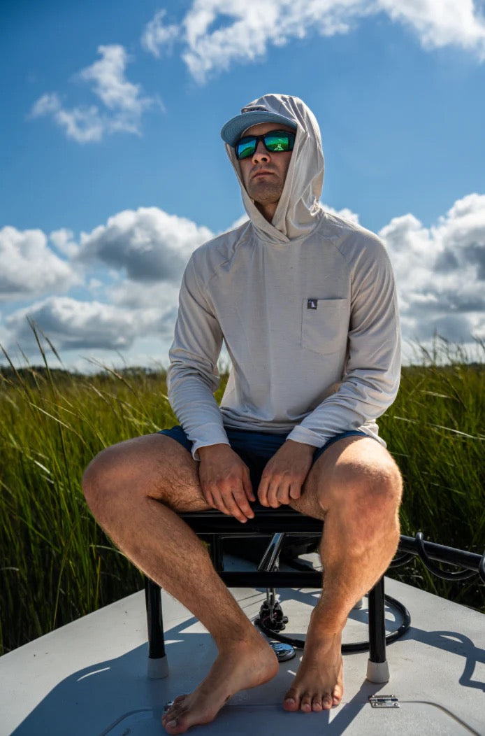 Local Boy Heather-Blend Hoodie - Oyster