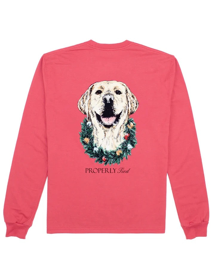Properly Tied Deck The Paws LS - Cabernet