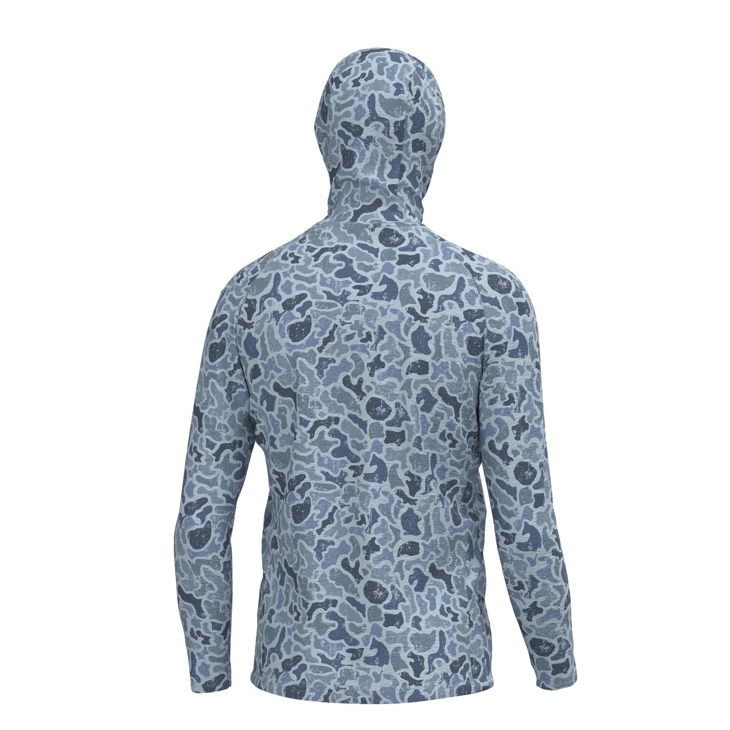 Local Boy Heather-Blend Hoodie - Distressed LCF Cobalt