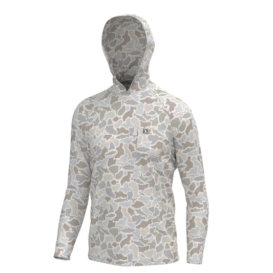 Local Boy Heather-Blend Hoodie - Saltwater Camo