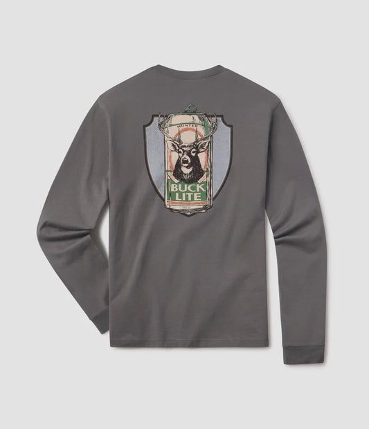 Southern Shirt Buck Lite Tee - Volcanic Ash
