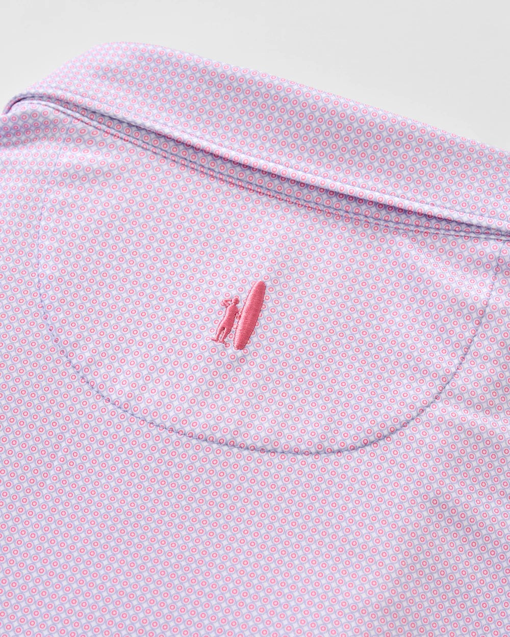 Johnnie-O Performance Jersey Polo - Dot Neat Palm Beach