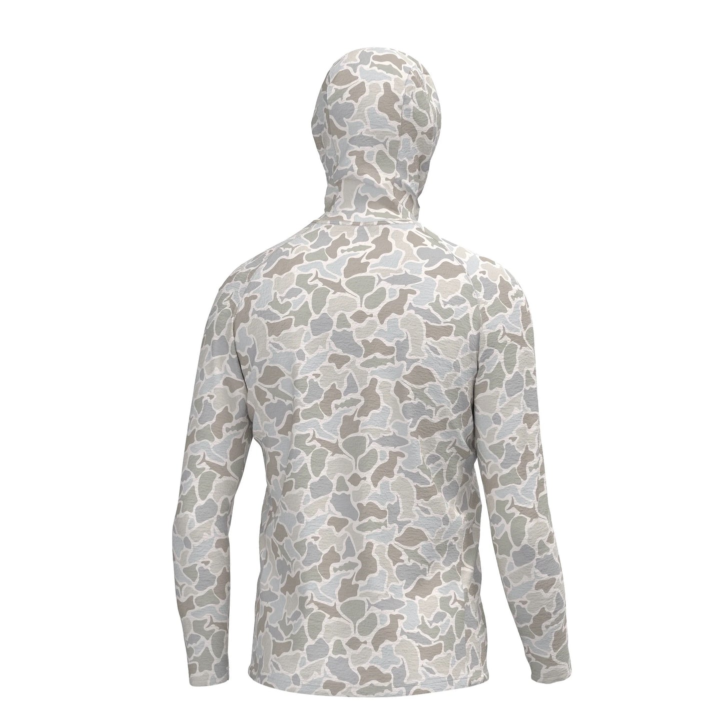Local Boy Heather-Blend Hoodie - Saltwater Camo