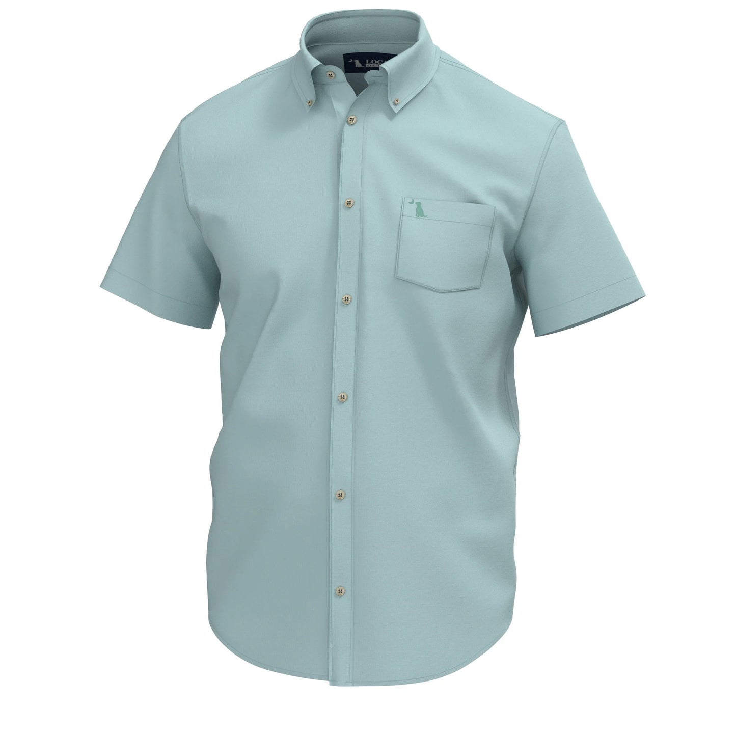 Local Boy Lowcountry Button Down - Mint