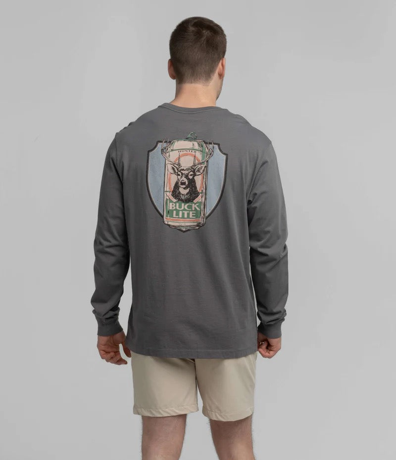 Southern Shirt Buck Lite Tee - Volcanic Ash