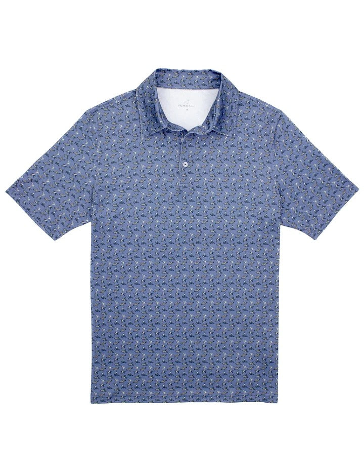 Properly Tied Inlet Polo - Flock