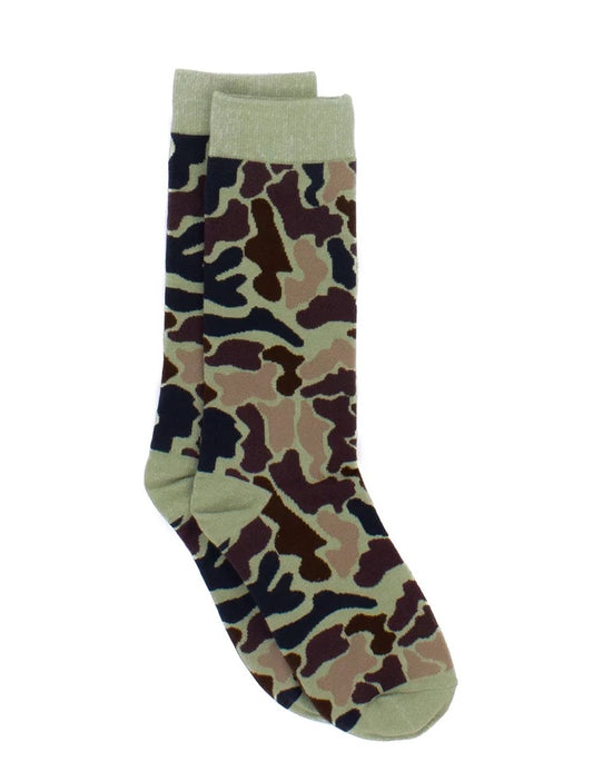 Properly Tied Lucky Duck Socks Vintage Camo