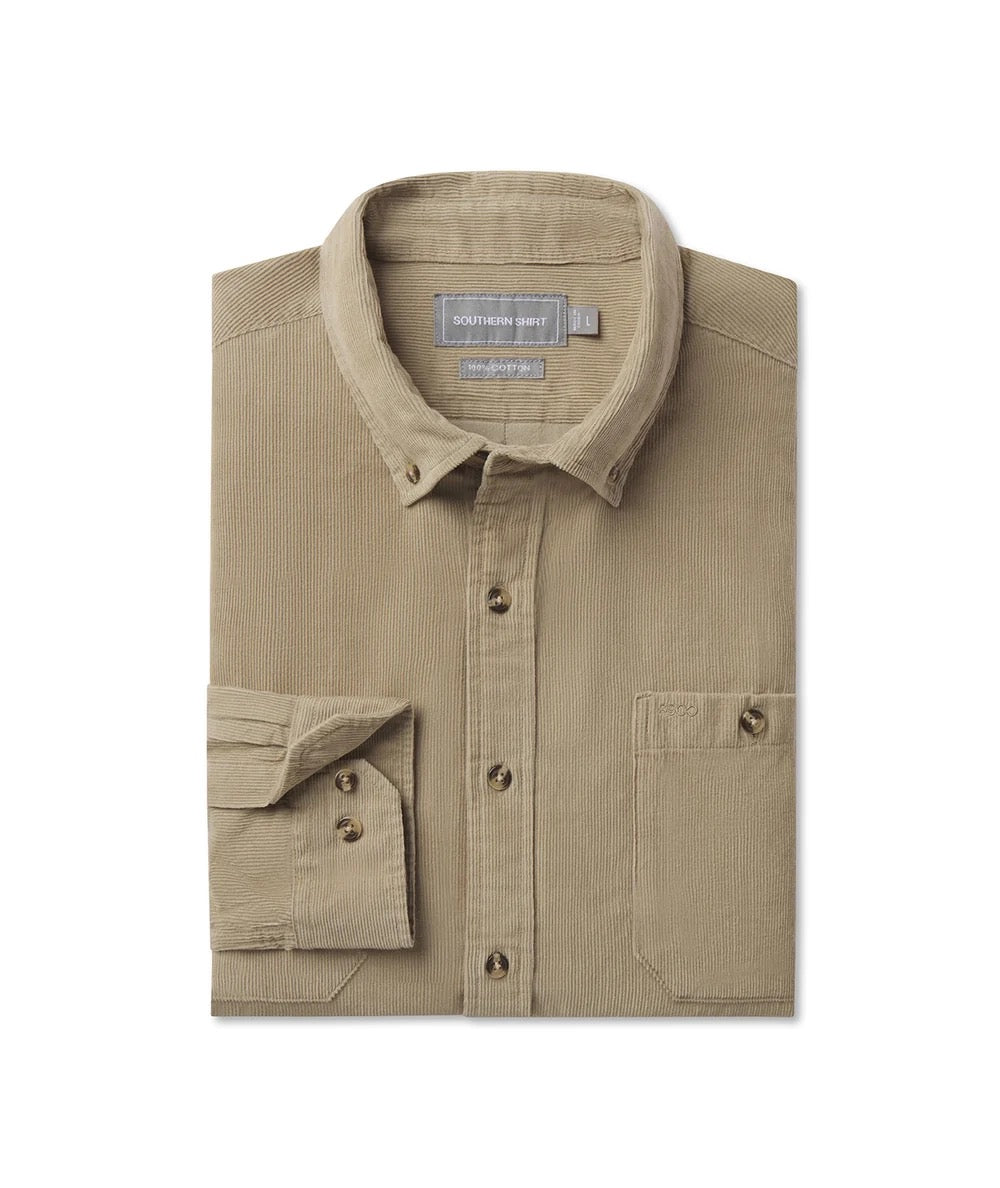 Southern Shirt Fieldstone Cord Flannel - Mojave