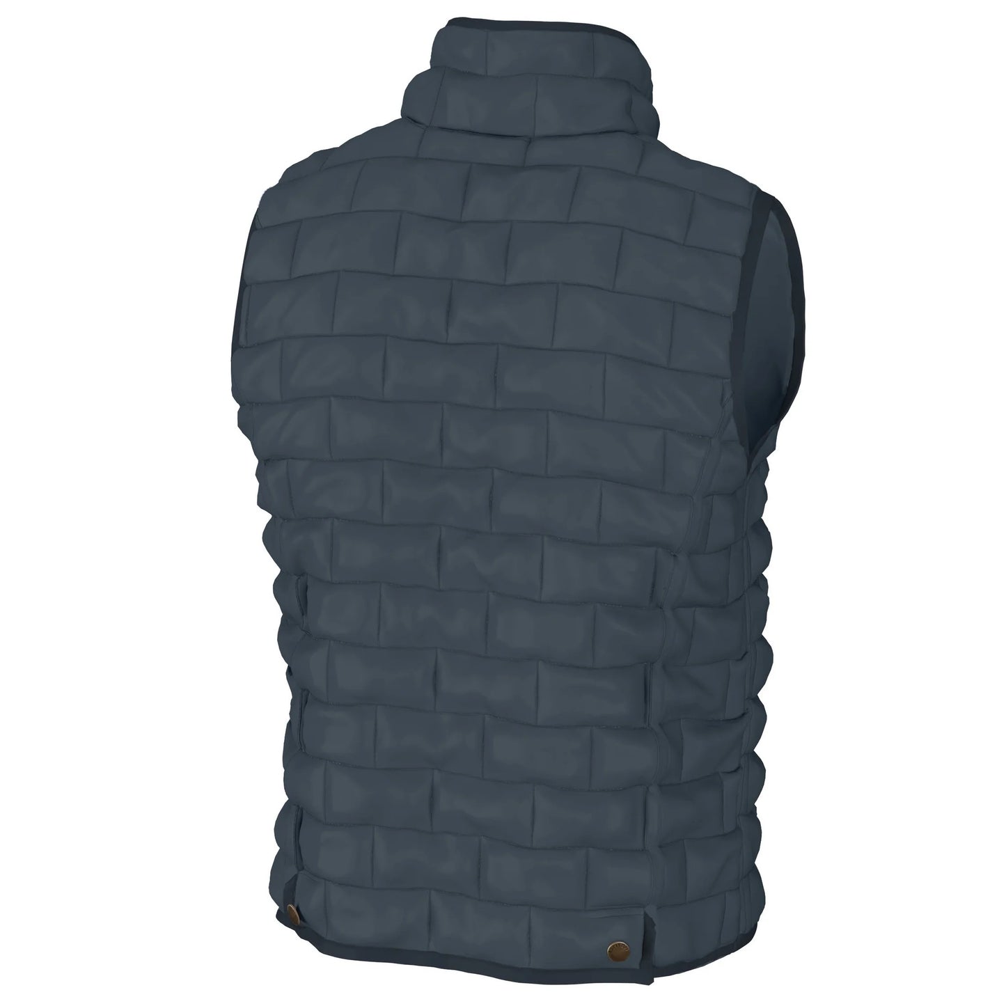 Local Boy Brick Quilted Vest (Slate)