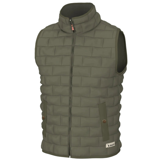 Local Boy Brick Quilted Vest (Moss)