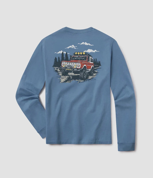 Southern Shirt Vintage Voyager Tee - Nautical Blue