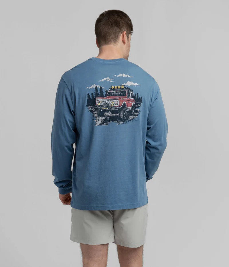 Southern Shirt Vintage Voyager Tee - Nautical Blue