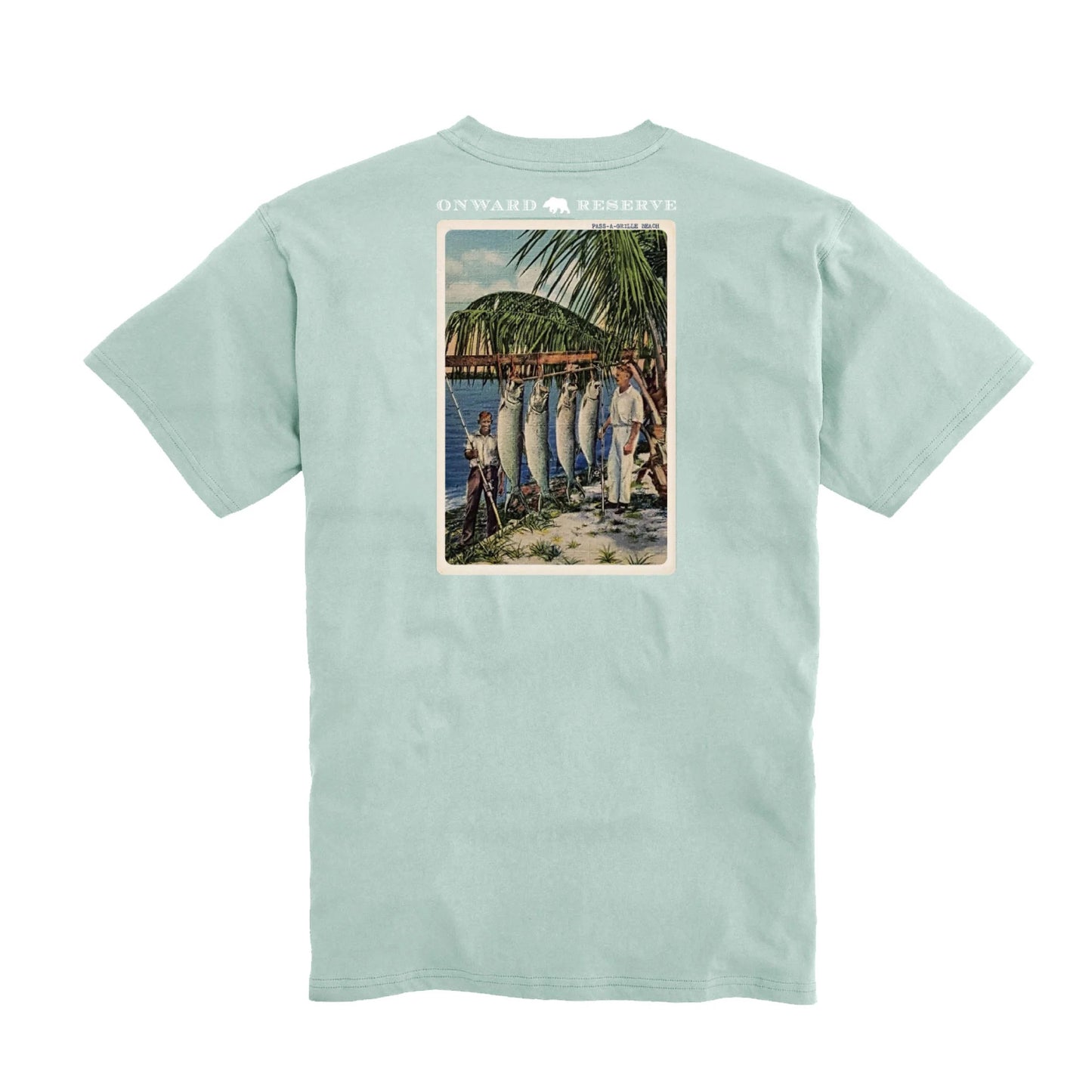 Onward Reserve On the Dock Postcard Tee - Surf