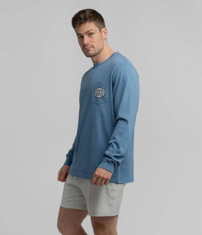 Southern Shirt Vintage Voyager Tee - Nautical Blue