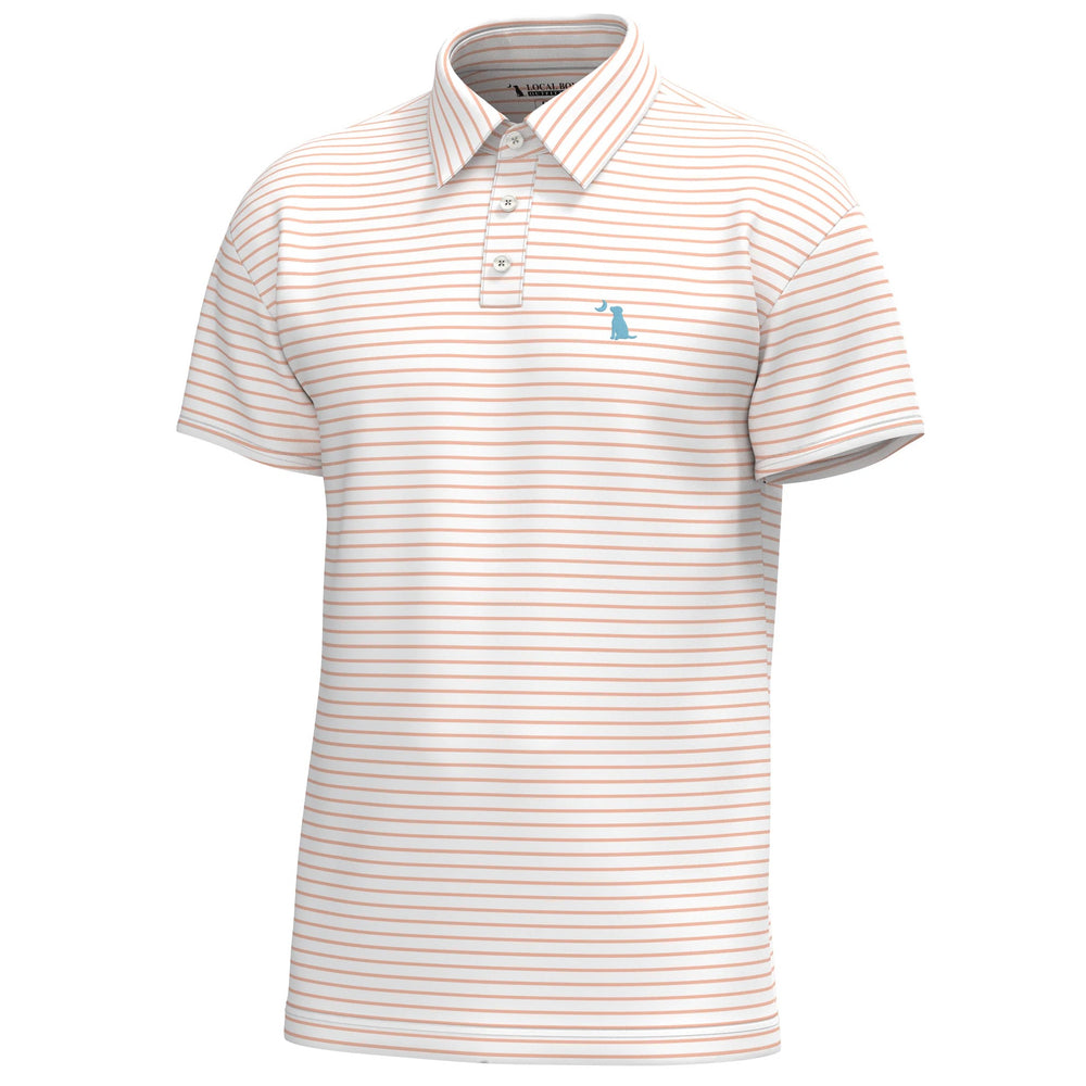 Local Boy Edisto Polo Peach