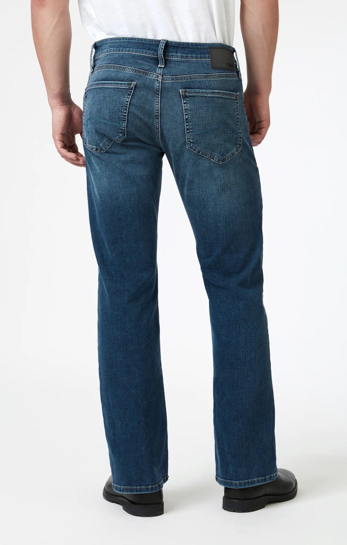 Mavi Josh Bootcut Jeans (Mid Brushed Organic Move)