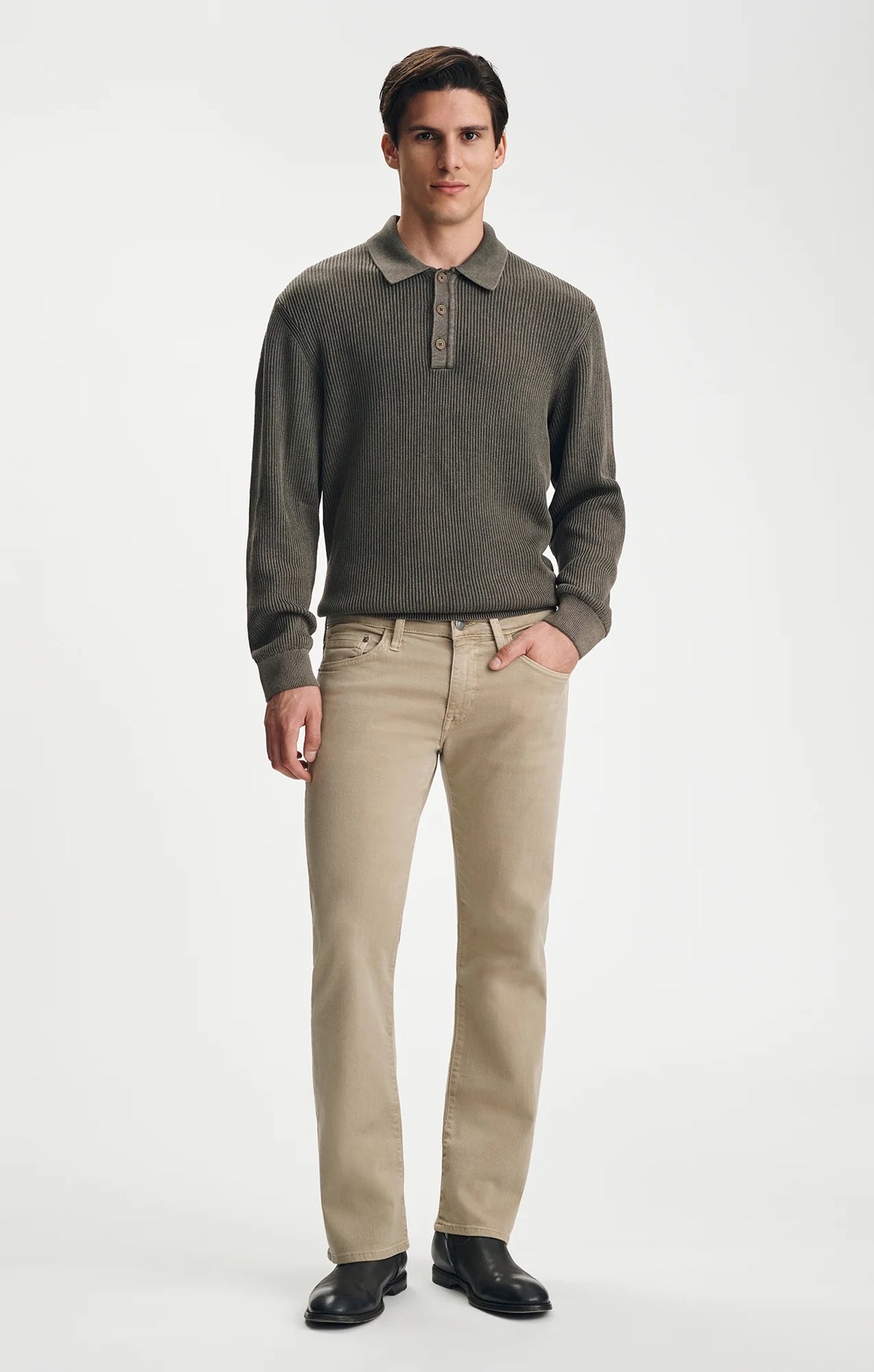 Mavi Josh Bootcut Jeans (British Khaki Denim)