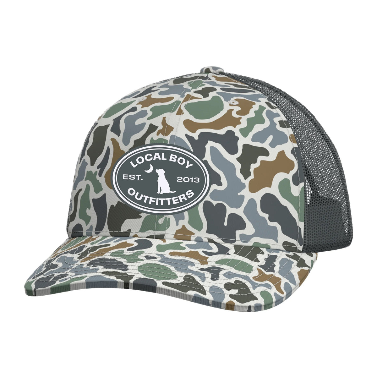 Local Boy Classic Oval Trucker Hat - Localflage Bluff