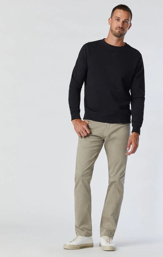 Mavi Zach Straight Leg Pants (Beige Twill)