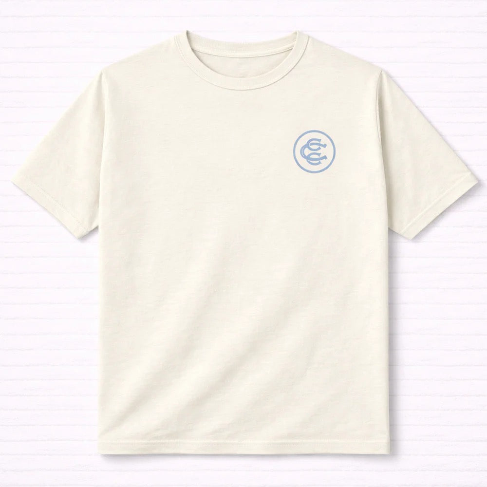 Cowboy Country Club - Club Script Tee (Blue)