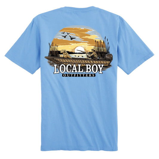Local Boy Sunset Hunt SS Tee