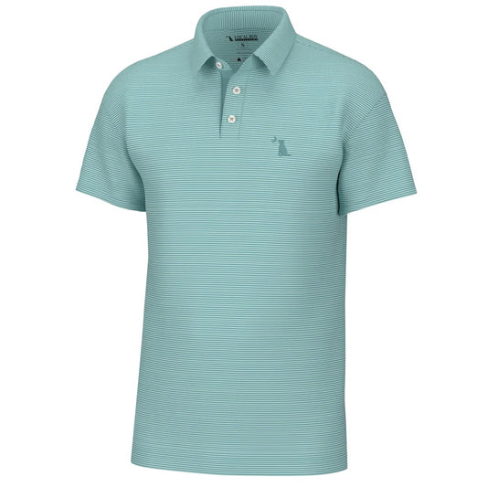 Local Boy Palms Polo Aqua