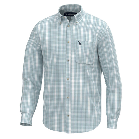 Local Boy Sherry Dress Shirt - Mist/Teal/Light Blue