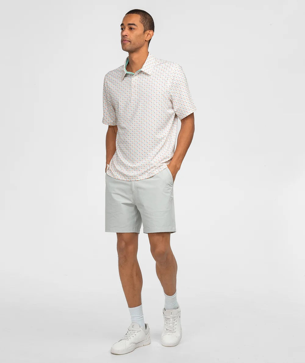 Southern Shirt Par Fore Printed Polo (Palm Drive)