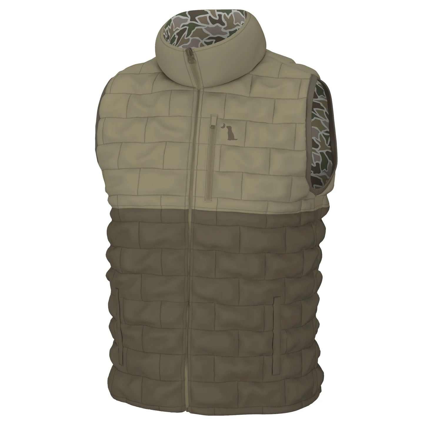 Local Boy Duck Down Vest (Duck Camo)