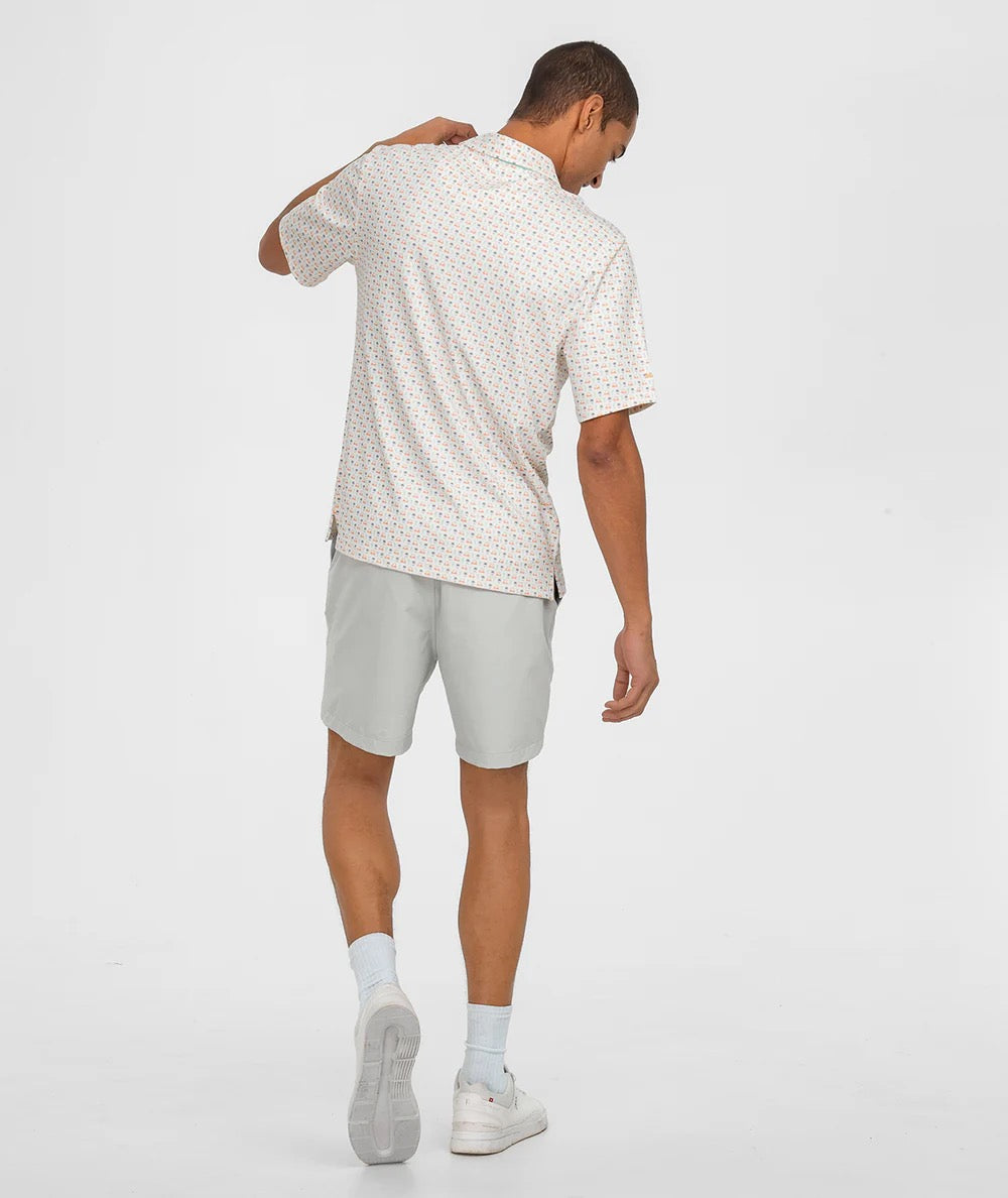 Southern Shirt Par Fore Printed Polo (Palm Drive)
