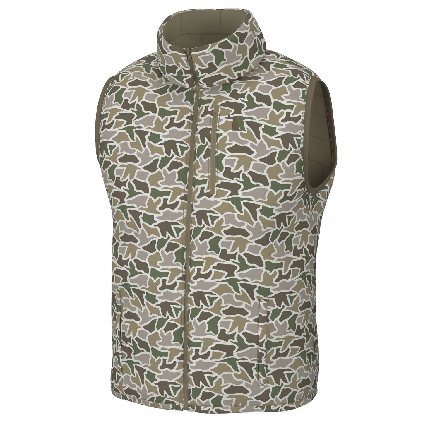 Local Boy Duck Down Vest (Duck Camo)