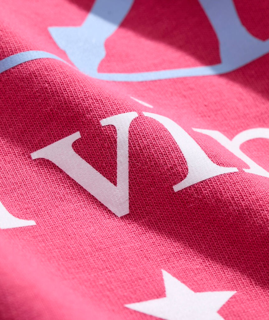 Vineyard Vines Golf Silo USA Short-Sleeve Pocket Tee - Sailors Red