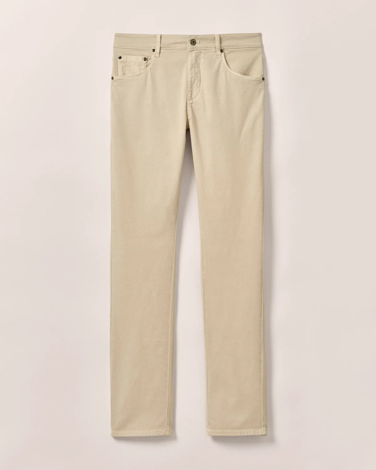 Johnnie-O Carmel Sateen 5-Pocket Pant Stone