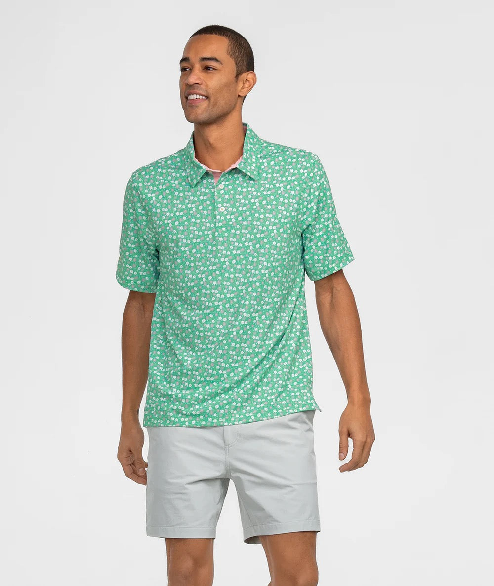 Southern Shirt Field Bloom Printed Polo