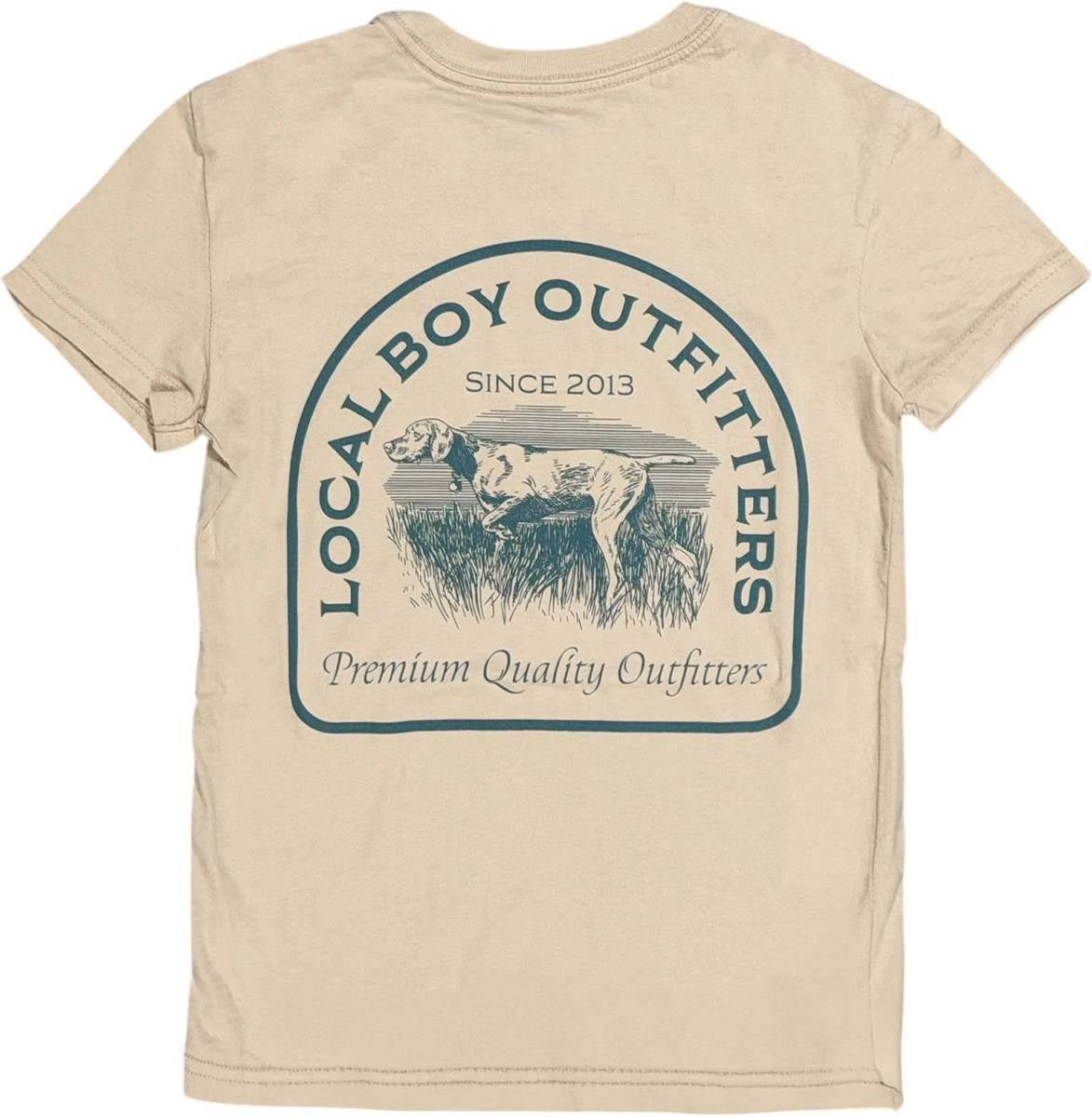 YOUTH Local Boy Vintage Pointer SS Tee - Latte