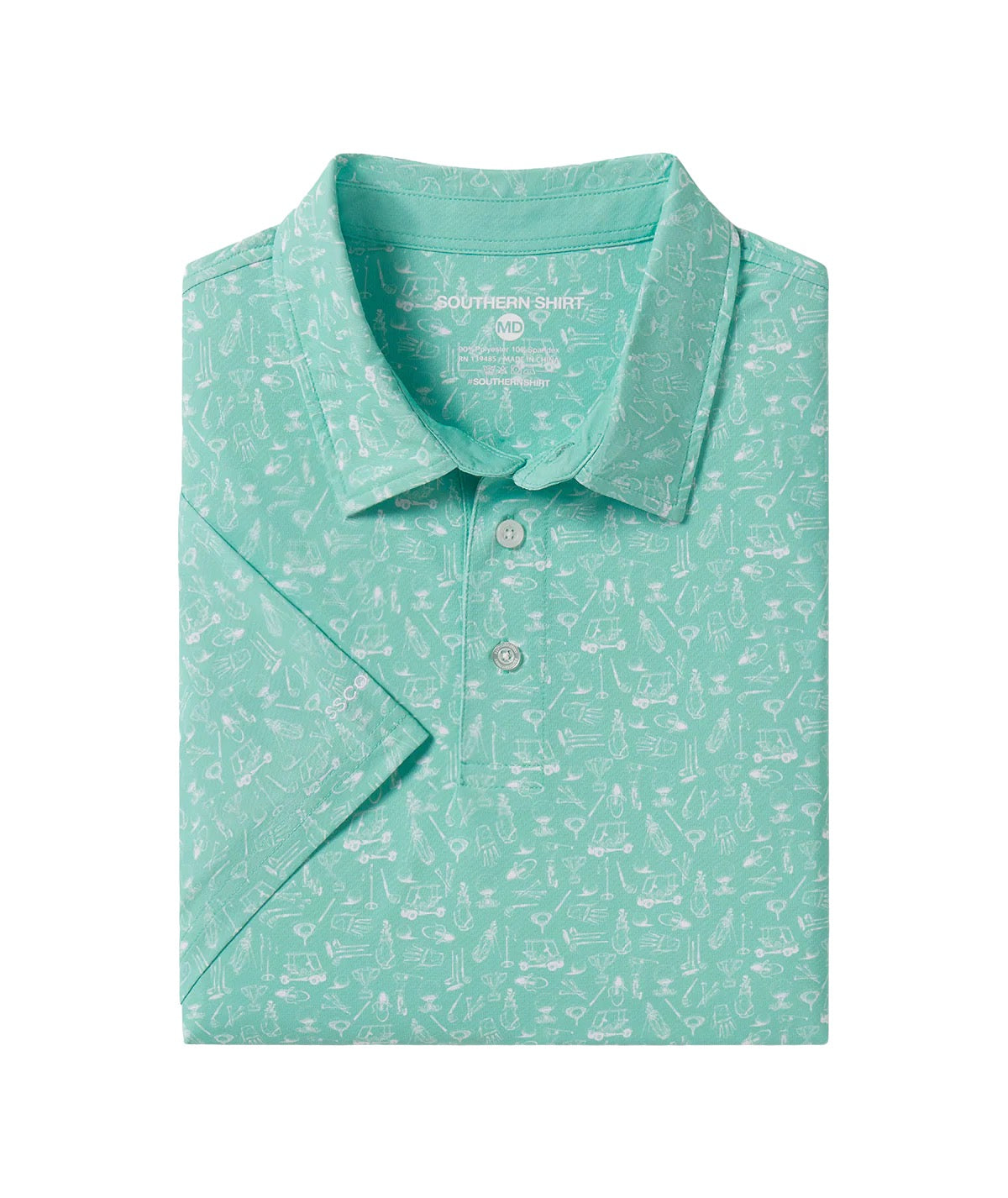 Southern Shirt MotionTech Printed Polo (Paradise)