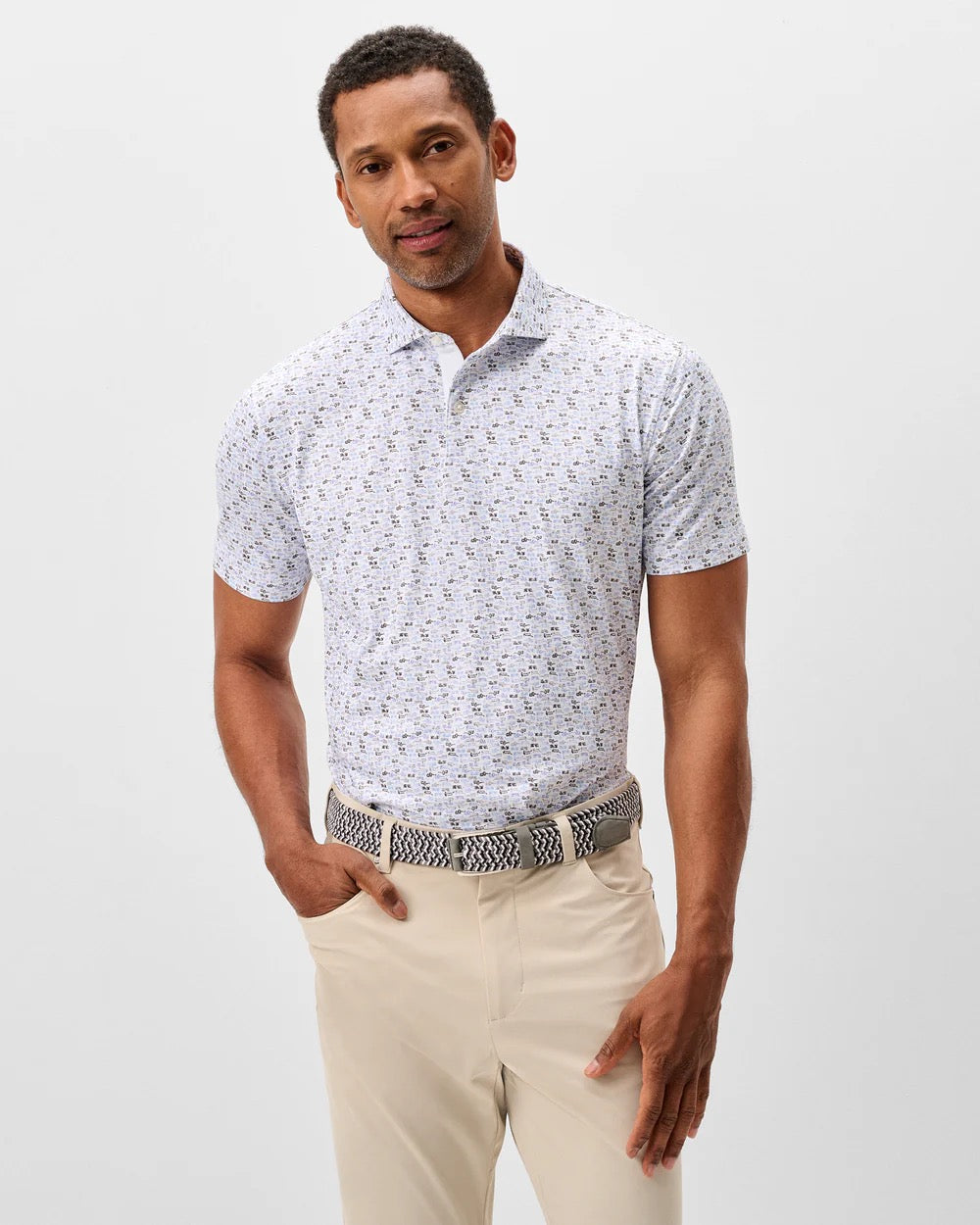 Johnnie-O Performance Mesh Polo - Shades