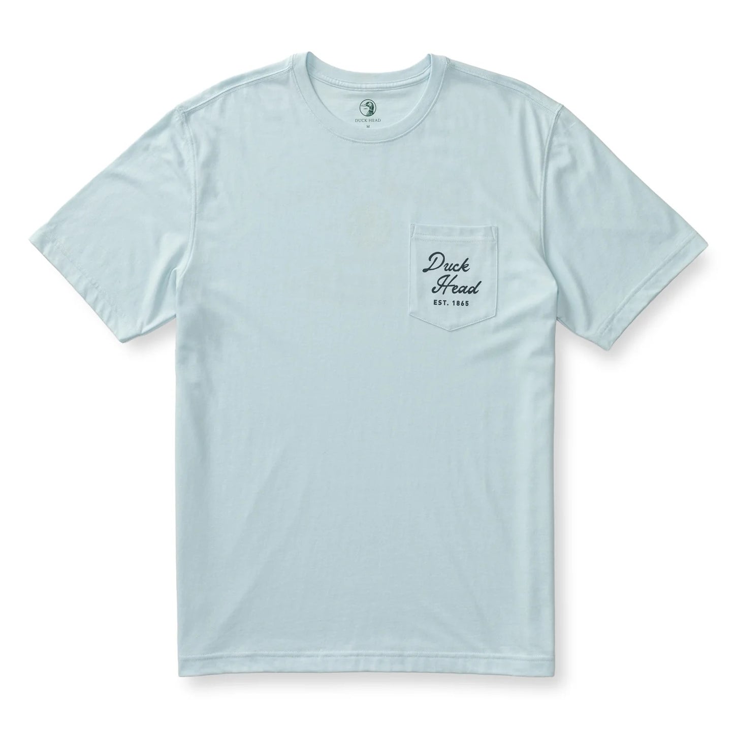 Duck Head Vintage Graphic T-Shirt- Sky Blue Heather