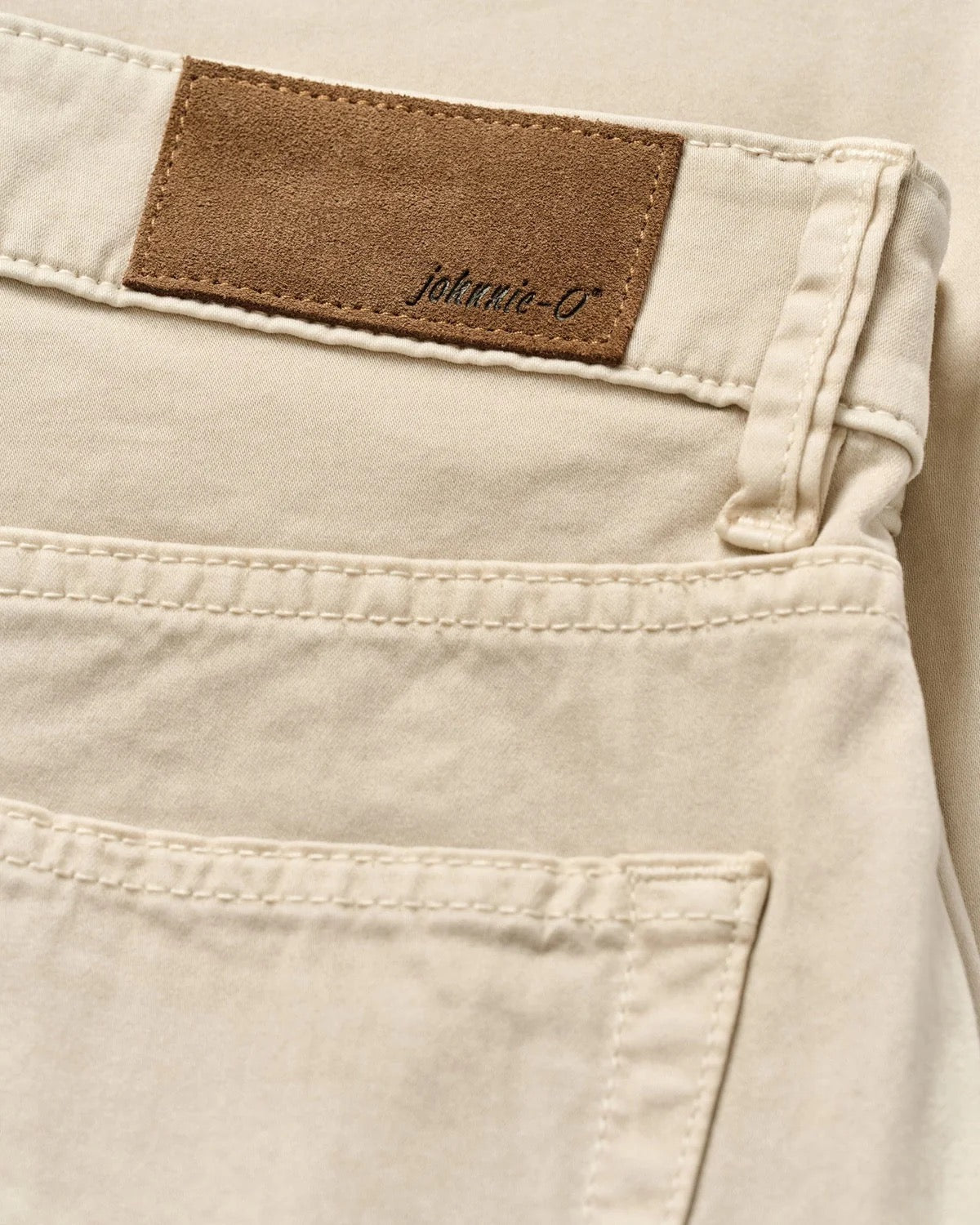 Johnnie-O Carmel Sateen 5-Pocket Pant Stone