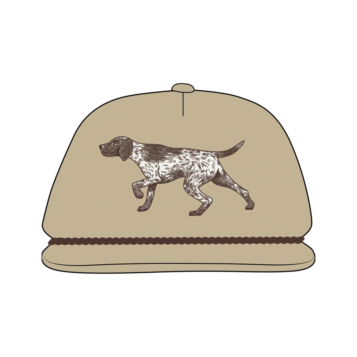 YOUTH Local Boy The Spotter LP Rope Hat - Khaki