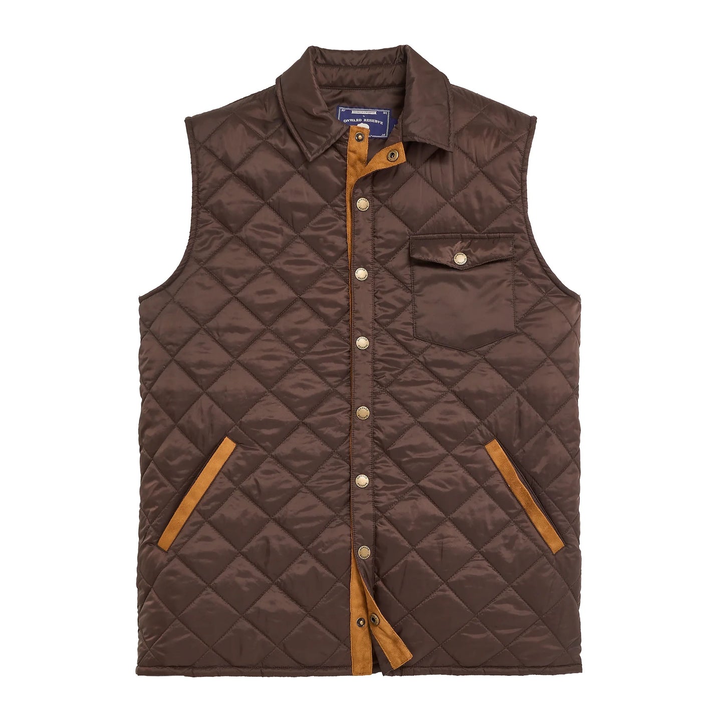 Onward Reserve Braswell Vest - Dark Brown