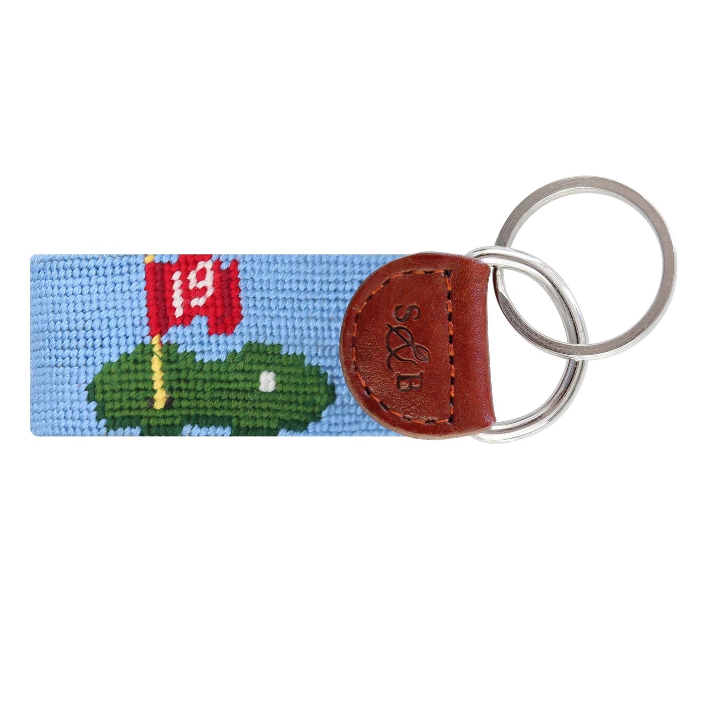 Smathers & Branson Beverage Cart Key Fob (Light Blue)